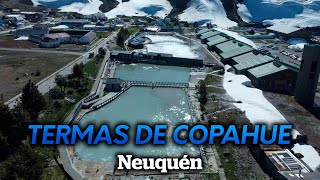 🌋🌋🌋 Te mostramos las bellísimas termas de COPAHUE desde el aire 💧 Neuquén Argentina 2023 🌋🌋🌋 [upl. by Ardnuek69]