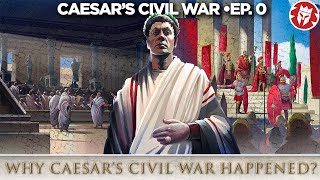 Caesars Great Roman Civil War  How it all started  DOCUMENTARY [upl. by Sumner]