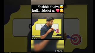 Shobhit bhaiya singer of the year ❤️😂💞 shobhitnirwan shobhitbhaiya aarambh Shobhit nirwan [upl. by Nylavad975]