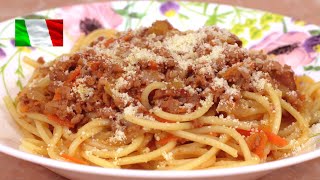 spagete bolonjeze sa mlevenim mesom i bolonjeze sos  ORIGINAL ITALIJANSKI recept [upl. by Franzoni]