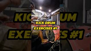 Kick drum exercises part1  drumlesson drums drumming drumlessons belajardrum kursusdrum [upl. by Hardden512]