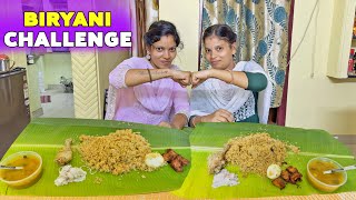 புது வீட்டுல Biryani Eating Challenge with Sister Combo 🤣🔥Vinoth Seetha [upl. by Naihtniroc]