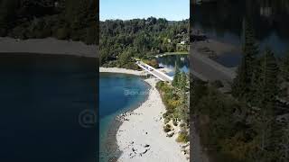 PLAYAS DE BARILOCHE bariloche patagonia playas paisajesargentinos drone paisaje [upl. by Aliab]