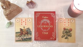 REVIEW  Golden Lenormand Oracle  Lo Scarabeo [upl. by Lehrer]