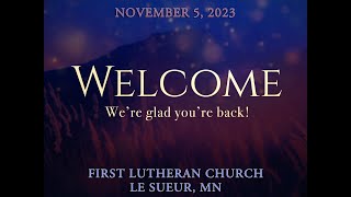 Nov 5th 2023  900am Sunday Worship [upl. by Nerradal]