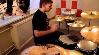 Amatory  Чёрнобелые дни drum cover by Moruzar [upl. by Tarfe]