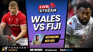 WALES VS FIJI LIVE  World Cup Watchalong  Forever Rugby [upl. by Even442]