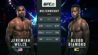 UFC 271 Wells vs Diamond [upl. by Enilrae]