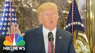 Trump’s Full Heated Press Conference on Race and Violence in Charlottesville Full  NBC News [upl. by Anos]