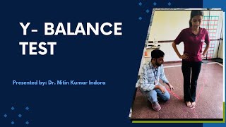 Y Balance Test Modified Star Exertion Balance Test  Assessment  By Dr Nitin Kumar Indora [upl. by Vareck]