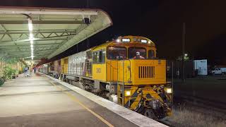 Arrival and departure of ‘ Spirit Of The Outback ‘ Bundaberg Station October 2024 Queensland Rail [upl. by Carry]