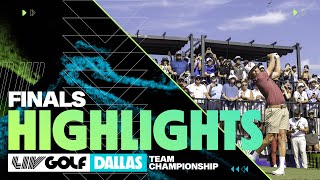 FULL HIGHLIGHTS LIV Golf Dallas Team Championship  Finals  2024 [upl. by Bathsheb]