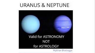 Why Neptune and Uranus are not part of the Indian Astrological system [upl. by Koziarz]