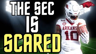 Charleston Collins Is A MONSTER  4⭐️ Arkansas Razorbacks Defensive Line Recruit  Highlights [upl. by Stanford]