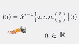 Inverse Laplace Transform The Inverse Tangent  arctanas [upl. by Jovitta]