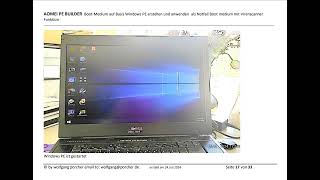 AOMEI PE BUILDER zum Erstellen fuer ein Windows Rettungssystem [upl. by Bevin]