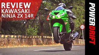 Kawasaki Ninja ZX 14R  Review  PowerDrift [upl. by Reiter717]