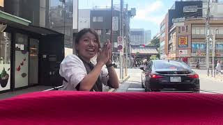 Rickshaw ride in Japan 🇯🇵 [upl. by Skilken223]