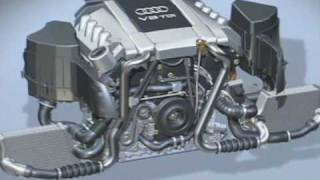 Audi A8 V8 TDI technology [upl. by Westberg]