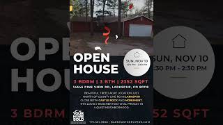 🏠 Open House Rescheduled – New Date Announced for 14546 Pine View Rd Larkspur CO 80118 [upl. by Mamie]