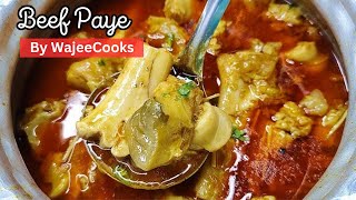 Special Beef Paya Recipe by WajeeCooks [upl. by Eerb97]