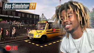 BUS SIMULATOR NEXT STOP LIVE SCHOOL BUS DLC BUYING A NEW BUS ROAD TO 1000 SUBS [upl. by Eeniffar]