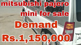 mitsubishi pajero mini for sale [upl. by Asseral]