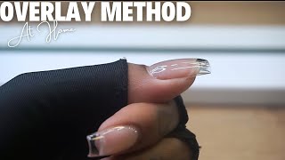 How to make your Gel X Nails  Overlay Method  Beginner Friendly Tutorial [upl. by Jedd576]