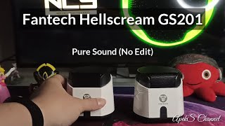 Fantech HellScream GS 201 UnboxingPerformanceSound Test Pc Speaker [upl. by Notfilc]