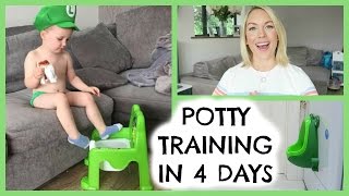 POTTY TRAINING TIPS  POTTY TRAINING IN 4 DAYS [upl. by Adine549]