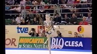 CTOS DEL MUNDO 2001MADRIDGIMNASIA RITMICAFINAL AA ROTACION 4 [upl. by Aleibarg43]