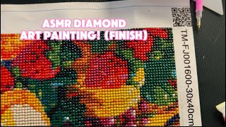 Asmr diamond art painting finish [upl. by Arline76]