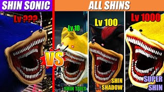 Shin Sonic vs All Shins Level Challenge  SPORE [upl. by Yggam579]