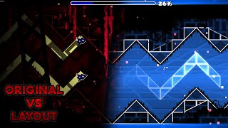 quotArcturusquot Original vs Layout  Geometry Dash Comparison [upl. by Inavoy]