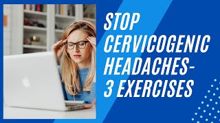 Cervicogenic Headache Relief 3 Easy Exercises McKenzie Neck Exercises [upl. by Oner]