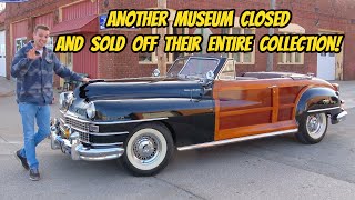 Antique car values are CRASHING which is how I bought the CHEAPEST 1946 Chrysler Town and Country [upl. by Erdnael]