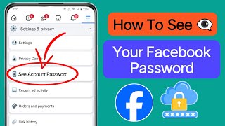 How To See Facebook Password if You Forgot  New 2024  See Facebook Account Password [upl. by Gratianna]