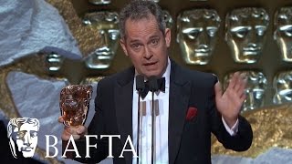 Tom Hollander wins Supporting Actor for The Night Manager  BAFTA TV Awards 2017 [upl. by Annayak199]