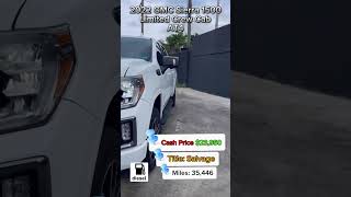 🚗 2022 GMC Sierra 1500 Limited Crew Cab AT4 [upl. by Frentz537]