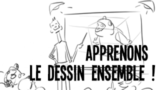 Apprenons le dessin ensemble  GUEST Maxime Jouniot [upl. by Roswald]