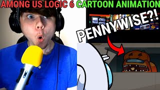 Among Us Logic 6  Cartoon Animation GameToonsOfficial REACTION [upl. by Lesh774]