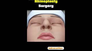 rhinoplasty surgery procedure rhinoplasty surgery procedure animation video [upl. by Kannry551]