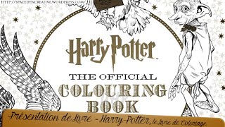 Présentation de livre  Harry Potter le Livre de Coloriage [upl. by Ahselet]