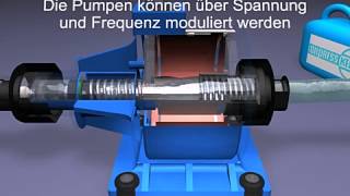 Schwingkolbenpumpen Funktionsprinzip [upl. by Euell]