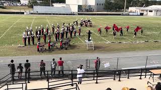 Dunnellon High School Marching Tigers and Drill Team  MPA 11323 [upl. by Hizar345]