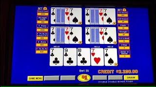 Foxwoods 1 5Play DDB 100 Hands Pays Off Pretty Well [upl. by Dory]