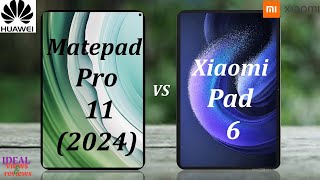 Huawei Matepad pro 11 2024 vs Xiaomi Pad 6 [upl. by Denice]