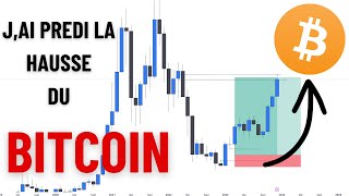 JAI PREDI LA HAUSSE DU BITCOIN bitcoinnews bitcoin crypto bullrun [upl. by Duomham358]