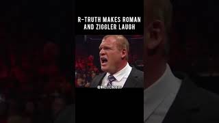 RTruth makes Roman and Dolph Laugh wwe [upl. by Calisa]