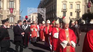 Pontificale SantAgata a Catania larcivescovo di Palermo [upl. by Arimat146]